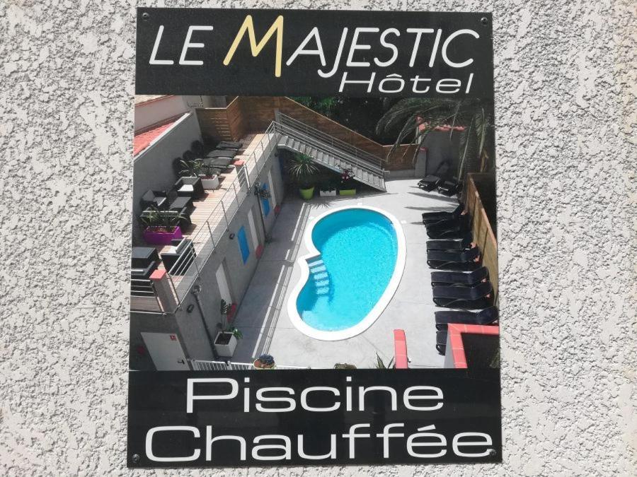 Hotel Le Majestic Canet Plage Экстерьер фото